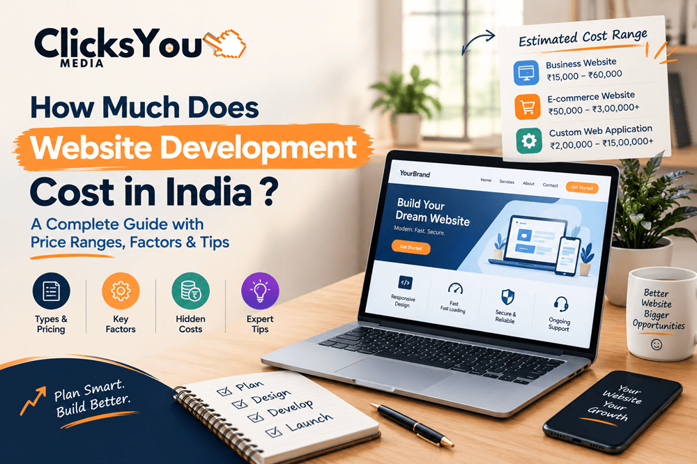 Website Development Cost in India 2026: Complete Guide